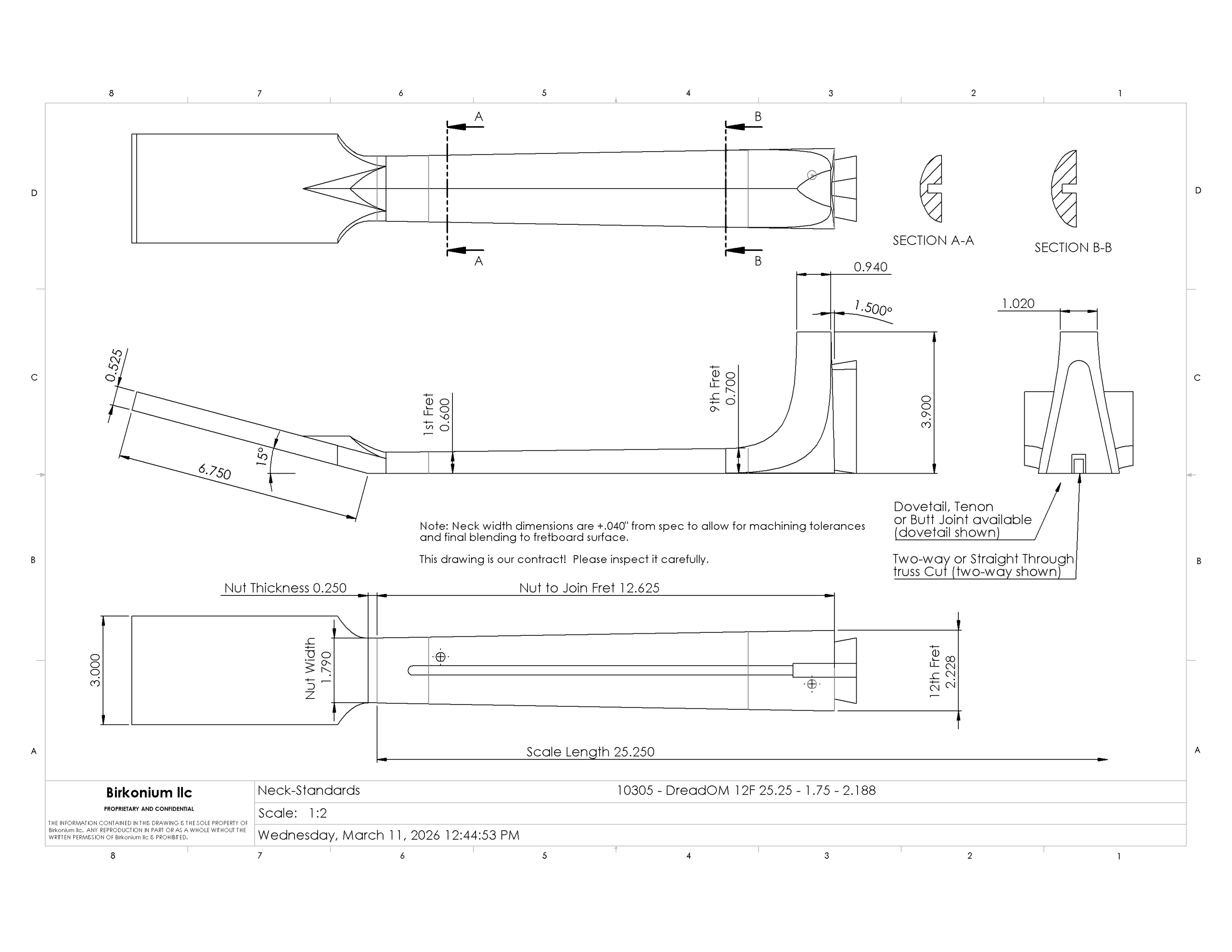 10305 DreadOM 12f 25.25